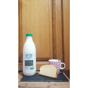Lait cru entier biologique
