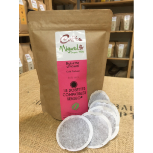 Café dosette senseo noisette d'hawa