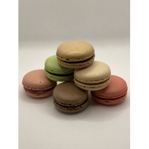 Boite de 7 macarons assorti