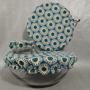 Couvre plat reutilisable rosace  étoile