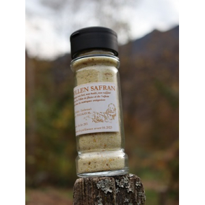 Sel de montagne pollen, safran