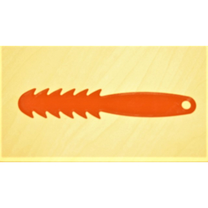 Attache pour masque rouge