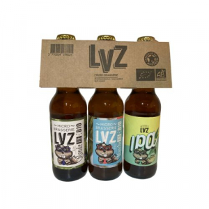3 bières mélangées bio