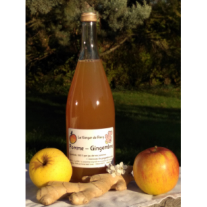 Jus de pomme-gingembre