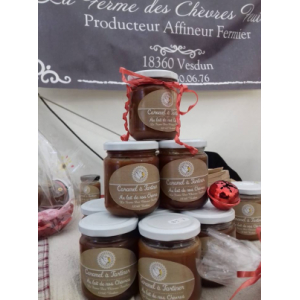 Caramel lait chèvre et fleur de sel