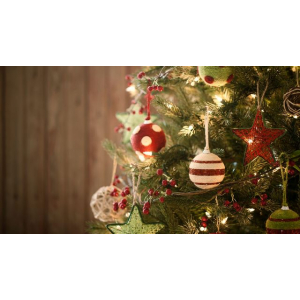 Bougie parfumée sapin de noël