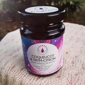 Confit de coquelicot & thym-citron