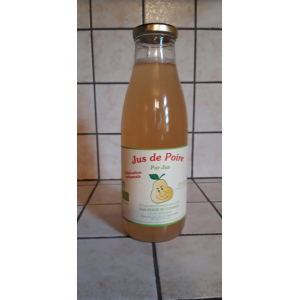 Petite bouteille de jus de pomme bio 25cl - 0.25 L - La Ferme De Julie &  Alexis 