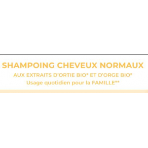 Shampoing liquide cheveux normaux