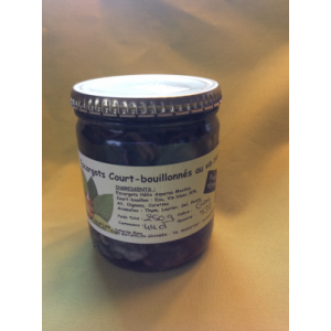 Escargots court-bouillonnés