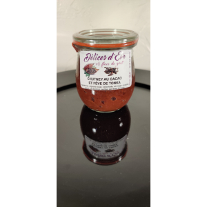 Chutney cacao et fève de tonka