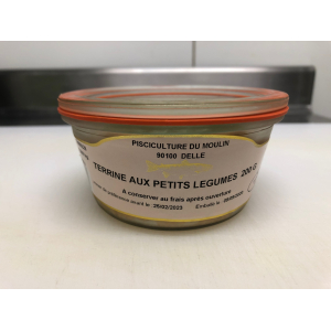 Terrine de truite aux légumes 200g