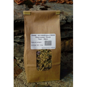 Tisane au chaud pour l'hiver