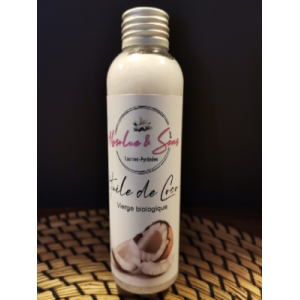 Huile de coco vierge biologique