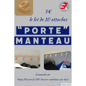 Attaches porte manteau