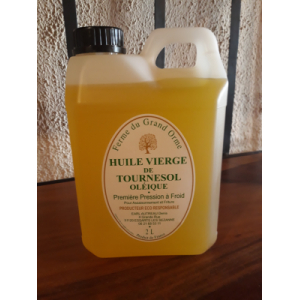 Huile vierge de tournesol oméga 9