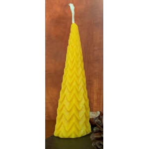 Bougie sapin de noël