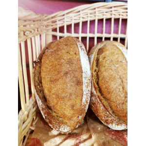 Pain complet tranche