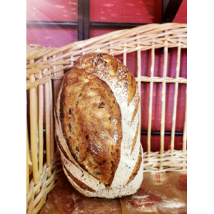 Pain aux céréales tranche