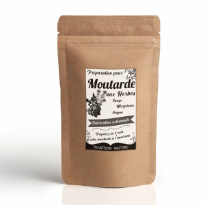 Moutarde aux herbes sachet 100 g