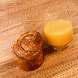 Brioche feuilletée au sucre grain