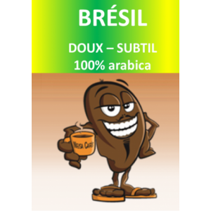 Café brésil moulu