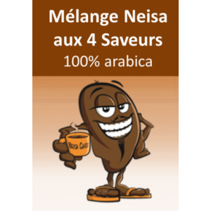 Café  mélange neisa 4 saveurs moulu