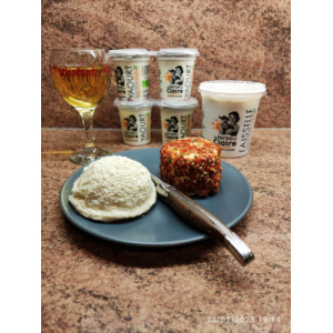 Faisselle fermière bio chevre