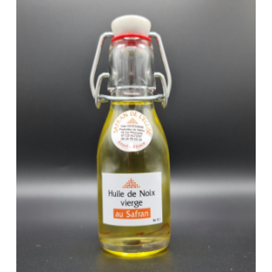 Huile de noix vierge  safran