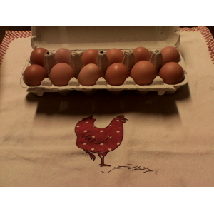 Les oeufs des poul'inoches