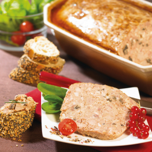 Terrine de ris de veau et marron]