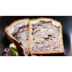 Pâté croûte chevreuil champignons