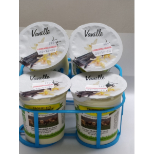 Yaourt biologique vanille