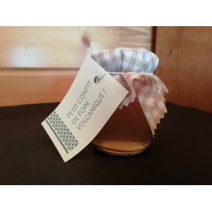 Confit de foin volcanique