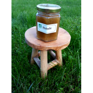Confiture de rhubarbe bio