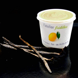 Crème glacée vanille de madagascar