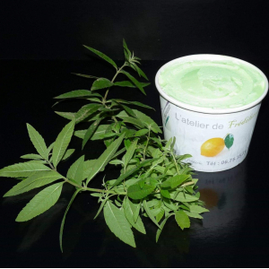 Crème glacée verveine fraîche