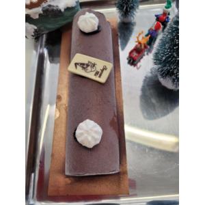 Bûche glacée 3 chocolats
