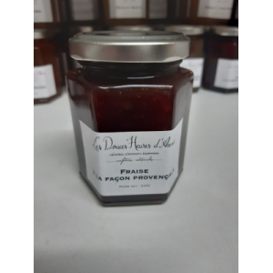 Confiture fraise facon provencale