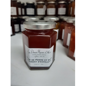 Gelee pomme et coing au piment d'esp