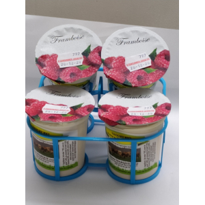 Yaourt biologique framboise
