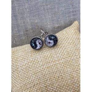Boucles dormeuses yin yang