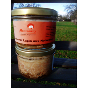 Terrine de lapin aux noisettes