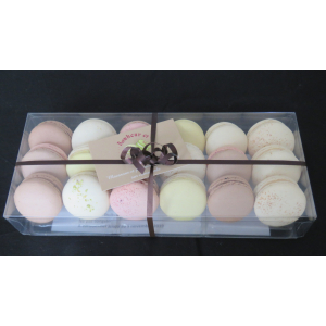 Coffret 18 macarons