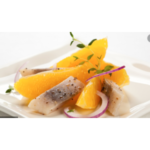 Hareng de noël à l'orange