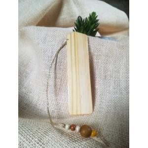 Marque pages en bois de hêtre et pin