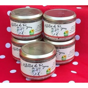 Rillettes de pigeons bocal