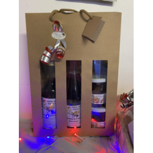 Panier gourmand autour de la fraise