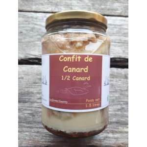 Confit 1/2 canard