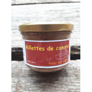 Rillettes de canard 200gr